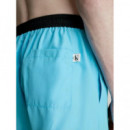 Bañador Corto con Cordón - Ck Monogram de CALVIN KLEIN