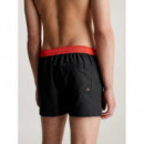 Bañador Corto con Cordón - Ck Monogram de CALVIN KLEIN