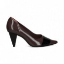 Salon Banda Negro Charol Gris  RAS