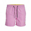 Pantalón corto bañador de corte estándar