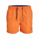 Pantalón corto bañador de corte estándar