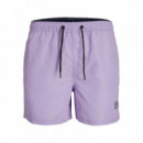 Pantalón corto bañador de corte estándar