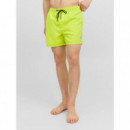 Pantalón corto bañador de corte estándar