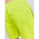 Pantalón corto bañador de corte estándar