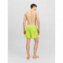 Pantalón corto bañador de corte estándar