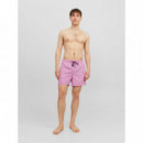 Pantalón corto bañador de corte estándar