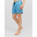 Pantalón corto bañador de corte estándar