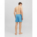 Pantalón corto bañador de corte estándar