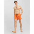 Pantalón corto bañador de corte estándar