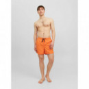 Pantalón corto bañador de corte estándar