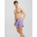 Pantalón corto bañador de corte estándar