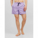 Pantalón corto bañador de corte estándar