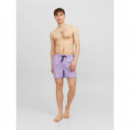 Pantalón corto bañador de corte estándar