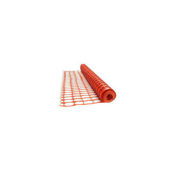Malla Obra Naranja Protección PVC