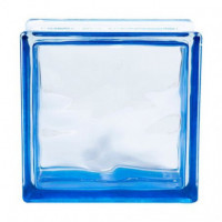 Ladrillo Cristal 19X19 Nublado Azul