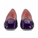 Bailarina Chapon Charol Plum  RAS