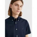 Camisa de Popelín Flexible Regular de TOMMY HILFIGER