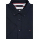 Camisa de Popelín Flexible Regular de TOMMY HILFIGER