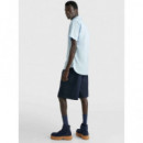 Camisa de Popelín Flexible Regular de TOMMY HILFIGER