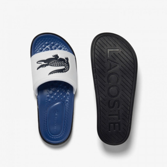 Chanclas de Hombre LACOSTE Croco Dualiste en Material Sintético