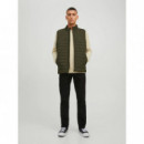 Chaleco acolchado con cierre de cremallera Jack & Jones