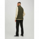 Chaleco acolchado con cierre de cremallera Jack & Jones