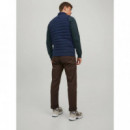 Chaleco acolchado con cierre de cremallera Jack & Jones