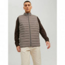 Chaleco acolchado con cierre de cremallera Jack & Jones
