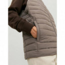 Chaleco acolchado con cierre de cremallera Jack & Jones