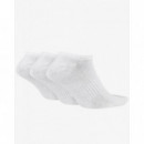 NIKE Calcetines Blancos Cortos Entrenamiento