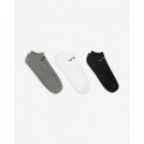 NIKE Calcetines Dry Fit Invisibles Entrenamiento Tripack