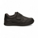 Mocasin Velcro Negro  BIOMECANICS
