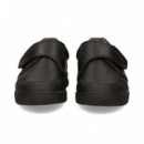 Mocasin Velcro Negro  BIOMECANICS