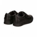 Mocasin Velcro Negro  BIOMECANICS
