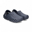Zueco Grietas Lado Azul  CROCS