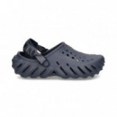 Zueco Grietas Lado Azul  CROCS