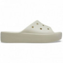 Sandalias Slide de Mujer Classic Platform W de CROCS