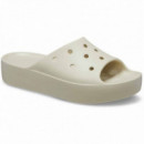 Sandalias Slide de Mujer Classic Platform W de CROCS