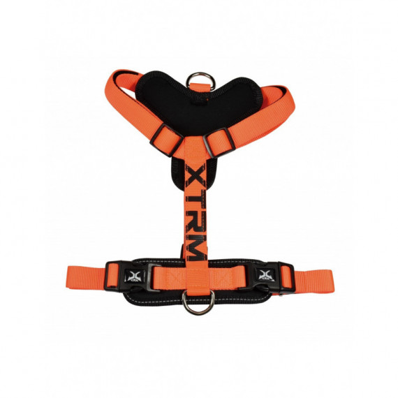 NAYECO Perro Arnes X-trm Cronos Neon Naranja 35-60 Cm