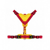 NAYECO Perro Arnes X-trm Cronos Neon Rojo 46-75 Cm