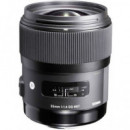 SIGMA Art 35MM F/1.4 Dg Hsm  para Nikon