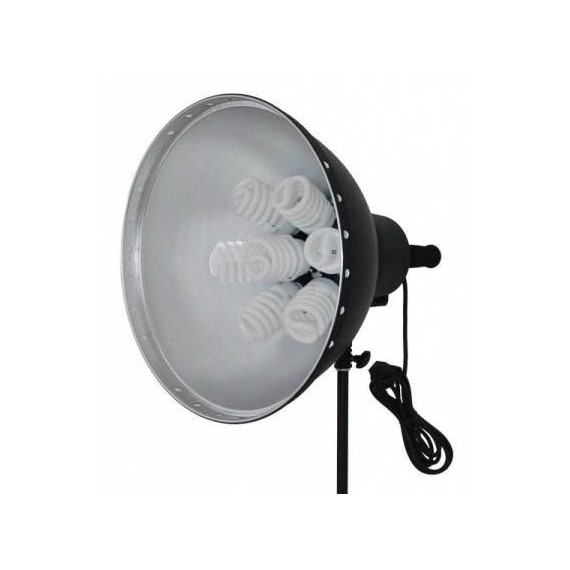 CROMALITE Foco Luz Dia 7 Lamparas 28 W.+ Difusor. 3 Potencias