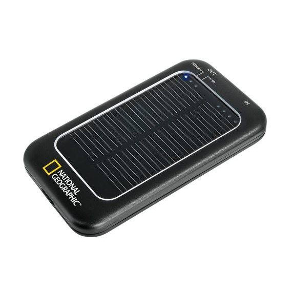NATIONAL GEOGRAPHIC Cargador Solar con Clavijas para Moviles