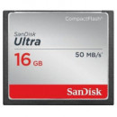 SANDISK Compact Flash Ultra 16GB 50MB/S
