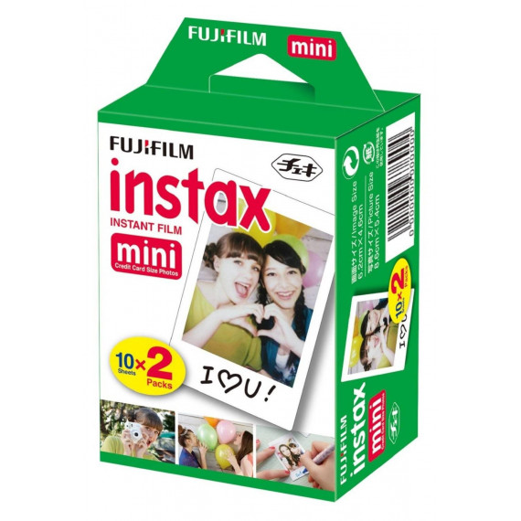 FUJIFILM Instax Mini (pelicula Instantanea)  ) 2 Pack  X 10