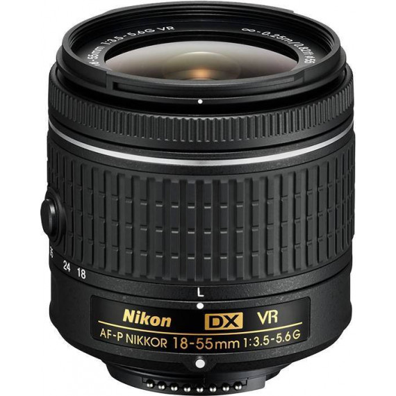 NIKON Af-p 18-55MM F/3.5-5.6G Vr (solo Compatible con D5300/D5500/D5600/D3300/D3400/D3500)