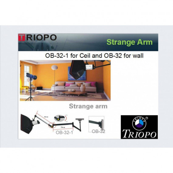 TRIOPO BRAZO EXTRAÑO TIPO CRESTA(TECHO) OB-32-1
