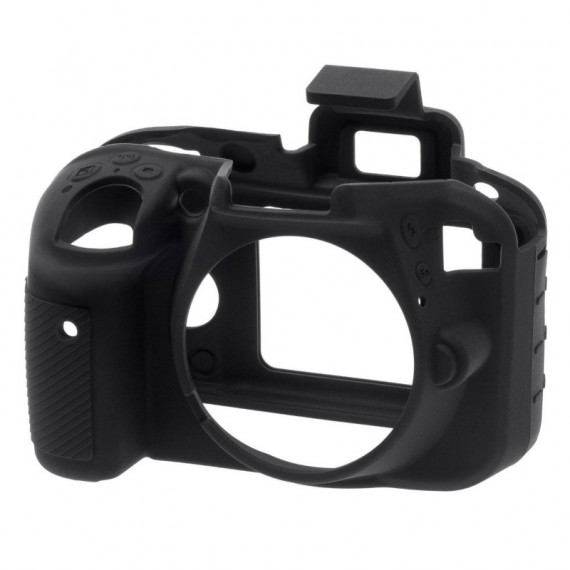 EASYCOVER Funda Protectora para la Nikon D3300/D3400 Negro