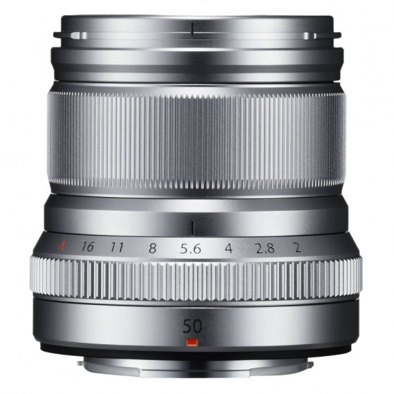 FUJIFILM Objetivo Xf 50MM F/2 R Wr Plata