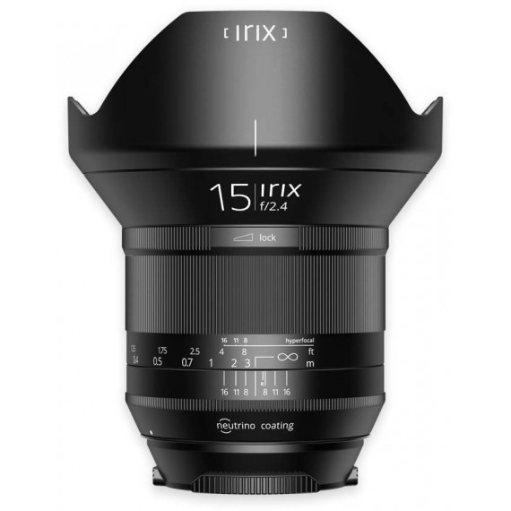 IRIX Objetivo Gran Angular  15MM F/2.4  Blackstone  para Canon